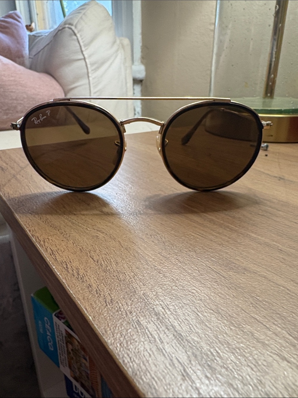 Ray-Ban Arista Gold/ G15 Green Lenses - Picture 1 of 3